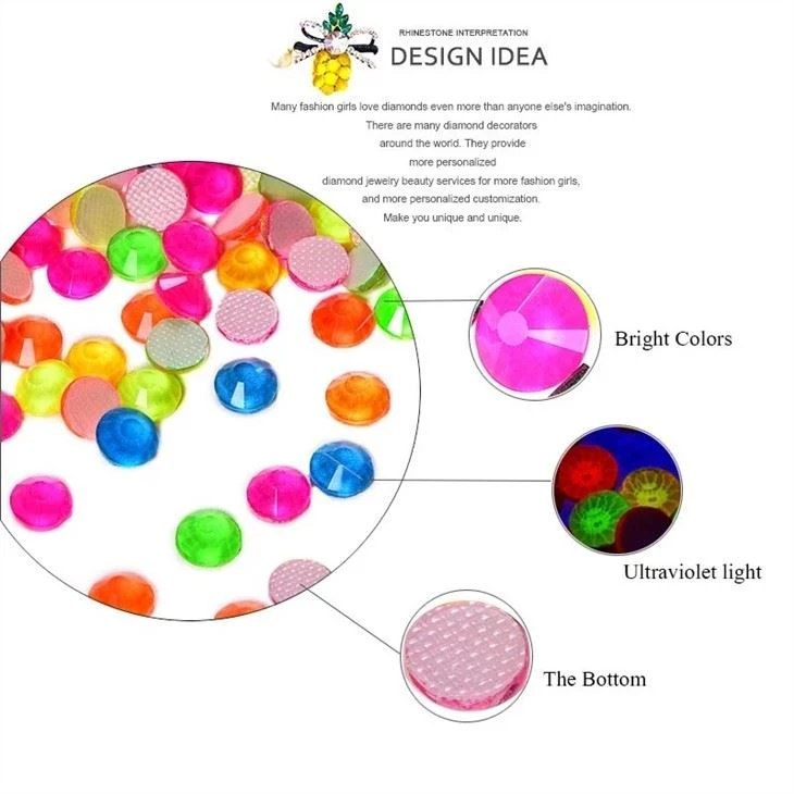 Iridescent Rhinestones